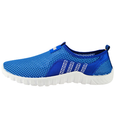 

Double Star casual shoes men a pedal lazy shoes breathable mesh shoes 9022 sapphire 41