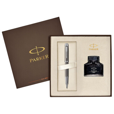 

Parker (PARKER) IM Metal Gray Clamp Pens / Ink Pen + Ink Gift Set