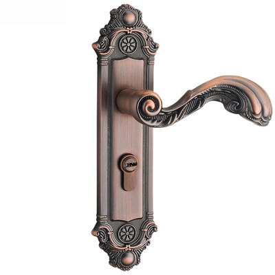 

Yuhuaze Continental Door Lock Bedroom Door Lock Wooden Door Lock Security Lock Three-piece Sands Silver