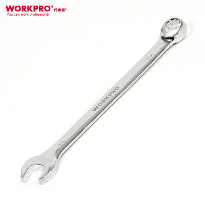 

WACKER WORKPRO W073166N Home Repair Tools Flat Bars Metric American Standard Polishing Vanadium Two-Plum Plum Wrench 16mm