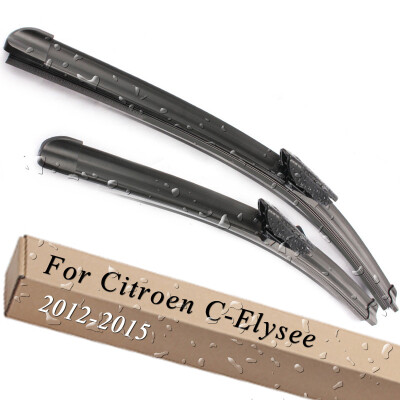 

Wiper Blades for Citroen C-Elysee Built in Vigo of Spain 24"&16" Fit Bayonet Arms 2012 2013 2014