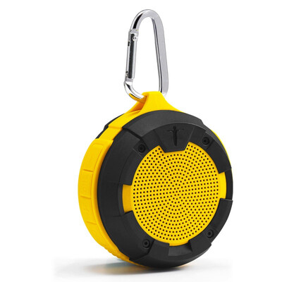 

(AbramTek) Hornet M1 на открытом воздухе три анти-портативных динамика 4.0 Динамики Bluetooth наружные динамики для мини-карт желтый