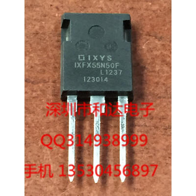 

IXFX55N50F