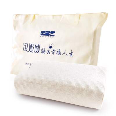 

Han Ni Wei Thai natural latex pillow large latex neck pillow white 60 38 13 11cm 8PE2782900