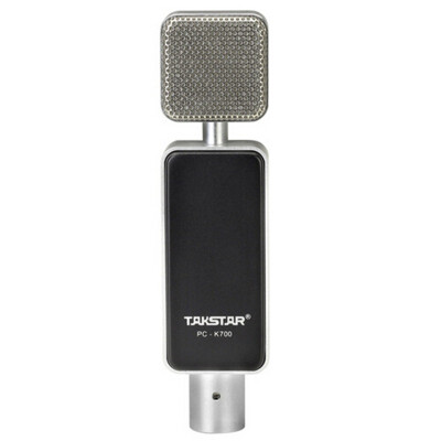 

Victory TAKSTAR PC-K700 Capacitor Microphone Computer K Song recording professional host live broadcast recording shouting wheat special game anchor recommended condenser microphone black