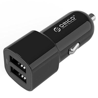 

ORICO UCL-2U Car Charger Dual USB Port Quick Charge, 3.4A MAX For iOS Android Mobile Phone Smartphone Tablet iPhone iPad