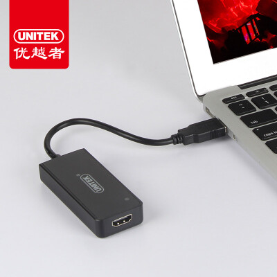 

Улучшенный человек (UNITEK) USB HDMI конвертер переключатель USB3.0 внешний графический адаптер мульти-экран высокой четкости определения интерфейса телевизионный монитор подключен к компьютеру адаптер кабеля Y-3702