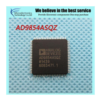 

2PCS free shipping AD9854ASQZ AD9854 QFP-80 Data Acquisition ADCsDACs - Specialized 300 MHZ QUADRATURE DDS SYNTHESIZER PB