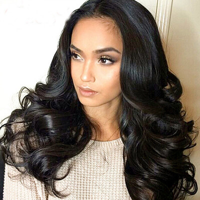 

7A Peruvian Virgin Hair Body Wave Human Hair Extensions 4 Bundles Peruvian Body Wave Hair Weave Cheap Peruvian Hair Bundles 1B