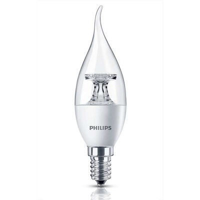 

[Jingdong супермаркет] Philips (PHILIPS) LED колбы лампы хвостов колеблющейся небольшого пузырек 5W E14 винт 2700K теплых белых желтых одиночных палочек