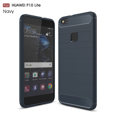 

GANGXUN Huawei P10 Lite Case Anti-Slippery Scratch-Resistant Lightweight Soft Silicon Back Cover For Huawei P10 Lite