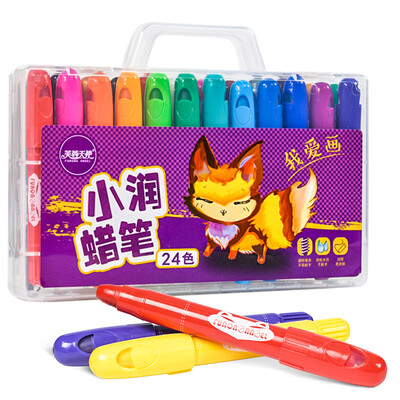 

FurongAngel Colorful crayon paintbrush washable, 24 colors