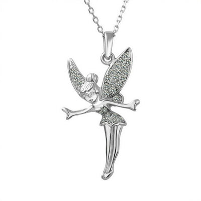 

Yoursfs @ Gold Plated Tinkerbell Pendant Necklace для девочек-подростков Симпатичные рождественские подарки Maxi Necklace Online Shopping India