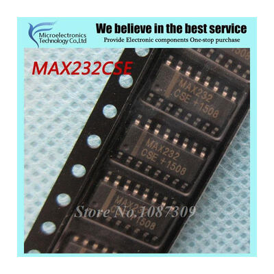 

10pcs free shipping MAX232CSE MAX232 CSE SOP-16 RS-232 Interface IC 5V-Powered Multichannel RS-232 DriversReceivers new