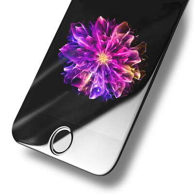 

ESK iPhone8 / 7 закаленная пленка 8/7 закаленная стеклянная пленка 3D мягкий край полноэкранный высокоразрешающий взрывозащищенный мобильный телефон защитная пленка JM4-black