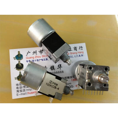 

Z PRM 100KB-4 double motor potentiometer B100K handle length 12MM WHE1615C