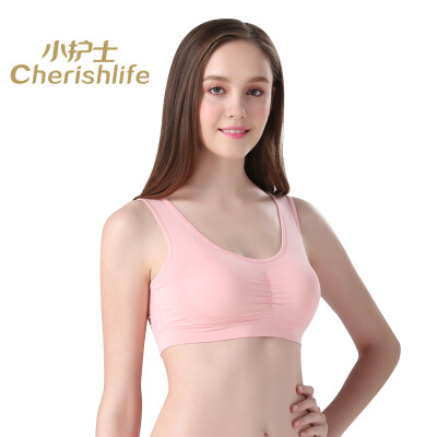 

Small nurse no steel bra bra nurse sleep bra sports underwear SMB016 gentle powder 160 90M