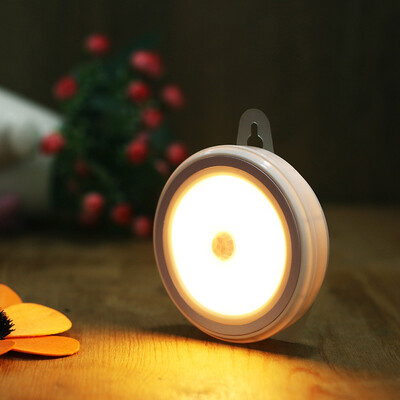 

Lightmates CL018 battery creative energy-saving light-sensitive body-sensing LED night light warm light