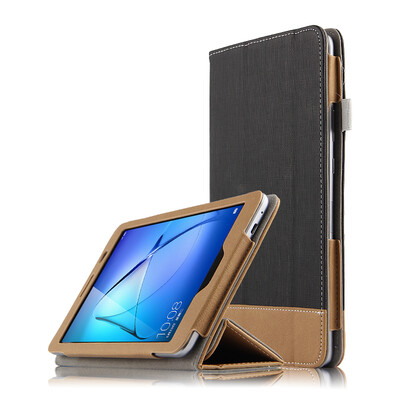 

KOOLIFE Glory Play Tablet 2 Sleeve Non Sleeping Tablet Sleeve / Tri Fold Leather Sleeve / Stand Leather Sleeve Glory Play Tablet 2 Tablet Sleeve 8 in. Colorblock - Black
