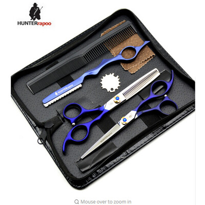 

55" 6" Professional Hairdresser Scissors Japan 440C Barber Shear set Hair Cutting Scissor Thinning Scissor Hairdressing