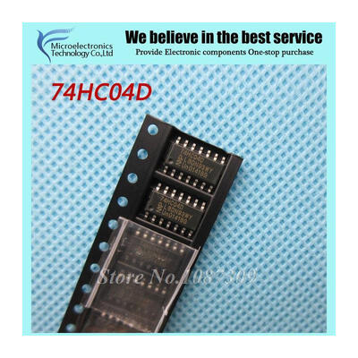 

100pcs free shipping 74HC04D 74HC04 SN74HC04D SOP-14 Inverters Hex Inverter 2-6V 130 ns new original