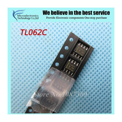 

10pcs free shipping TL062C TL062 TL062CDR SOP-8 Operational Amplifiers - Op Amps Dual Lw Pwr JFET Op new original