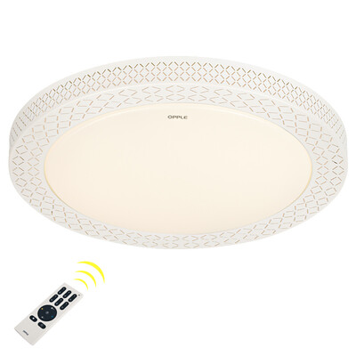 

Op lighting OPPLE LED ceiling lamp in the bedroom light remote control dimming color light night weed 28 Watt 10-15 Ping send remote control