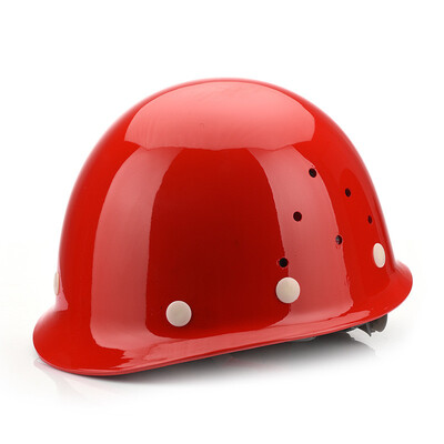 

Chengyu Technology CK-Tech CKT-A1R FRP Breathable Safety Shield Construction Site Safety Helmet Labor Insurance Power Construction Miner Red
