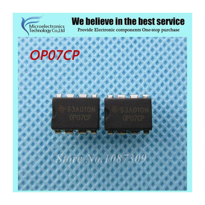 

10pcs free shipping OP07CP OP07 OP07C DIP-8 Operational Amplifiers - Op Amps Low Offset Voltage new original