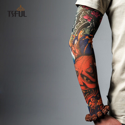 

Tsful AL248XTA Tattoo Cuffs Summer Men&Women Outdoor Sun Cuffs Ice Cuff Sleeve Arms Gloves Sunshade Gloves Sleeping Sleeves Women&39s Summer Handches BWS-01 Lingdu