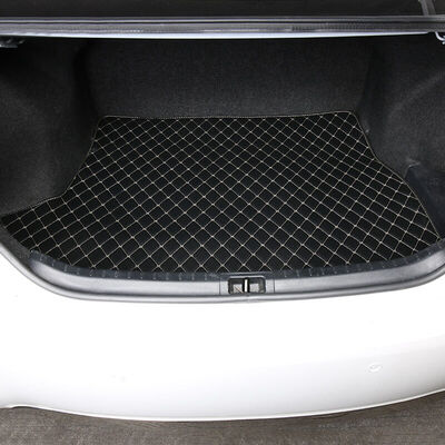 

Huashi Toyota Leiling trunk mat new Ralink leather tail box pad Lei Ling car trunk protection mat modification new Ralink special sports black 1 piece set