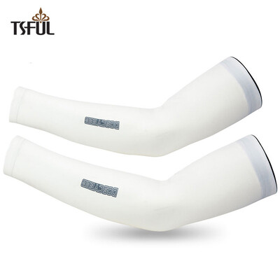 

Tsful AL249XTA sunscreen gloves ice cuffs men&women summer ice silk arm sleeves driving sets of sleeves outdoor sports breathable thin ice reflective LOGO models
