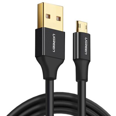 

UGREEN two-sided Micro USB cable for charging&data transfer2 metersblack