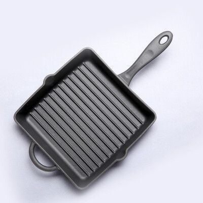 

Jingdong Supermarket Casting Jill May 26cm flat bottom square convex root frying pan induction cooker general