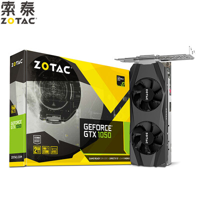

ZOTAC GTX1050-2GD5 Mini 1354-1455 / 7008MHz 2G / 128bit GDDR5 PCI-E Graphics