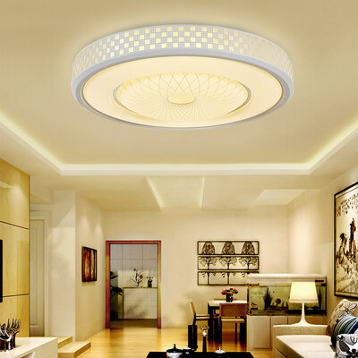 

First sdhouseware LED ceiling lamp living room lamp bedroom lamp balcony lamp atmosphere round modern simple lighting lighting nine tube 52cm Promise remote control