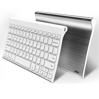 

World (BOW) HW086C home office metal charging wireless keyboard white