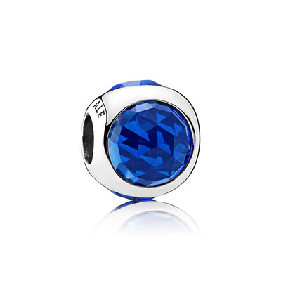 

PANDORA Pandora королевская синяя газированная вода падает струну украшение 792095NCB