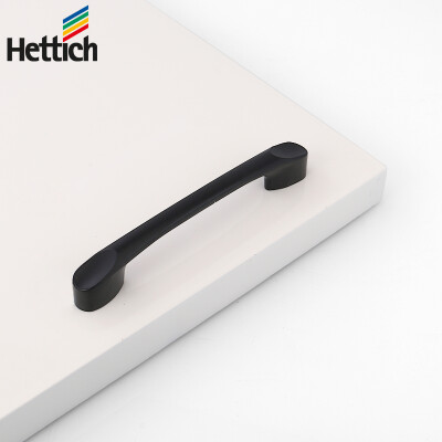 

Hettich 24620 drawer pull clothes wardrobe cabinet furniture door handle black 96 holes from one loading