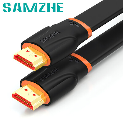 

Shanze (SAMZHE) HDMI1.4 версия 1080P цифровая линия высокой четкости оранжевая черная 10-метровая ультратонкая плоская линия компьютерная телевизионная приставка для подключения проектора мягкая линия SM-CB100