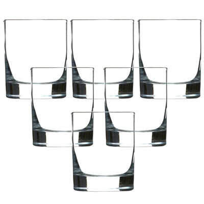 

Jingdong supermarket] green apple glass cup cup 6 loaded ES1001 195ml