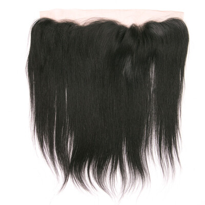 

8A Malaysian Virgin Hair Straight Full Lace Frontal 13x4 Ear To Ear Lace Frontal 1pc lot Indian Straight Hair Frontal Closure