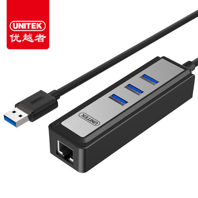 

Улучшенный человек (UNITEK) разветвитель USB кабель конвертер коммутатор Gigabit Ethernet RJ45 порт внешнего USB-интерфейсный кабель Apple, ноутбук HUB концентратор Y-3059