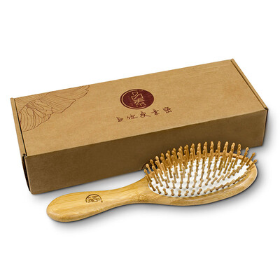 

Suzuki Nanzhu round plate air cushion massage comb (medium gift comb hair styling hair care comb) WS-6013