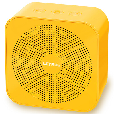 

Lanyue (LEnRuE) A8 Bluetooth-динамик Портативная карта Мини-стерео сабвуфер Компьютерный динамик Желтый