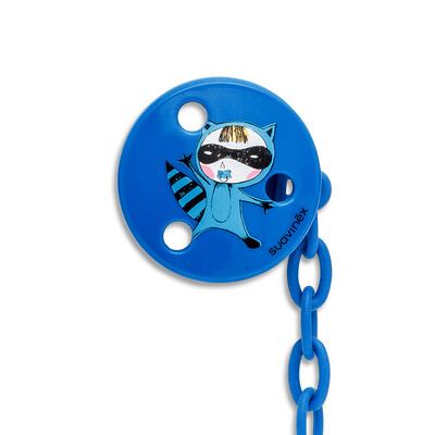 

Suviani suavinex pacifier hanging clip cute fashion pacifier chain Spain imported blue little secret