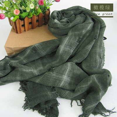 

Genuine Orangefox Modal's Scarf Of Grids And Holes