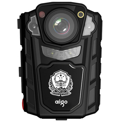 

Patriot aigo DSJ-R2 Enforcement Recorder Police Edition Infrared Night Vision 1080P Portable Encryption Laser Positioning Recording Video Intercom 32L Black