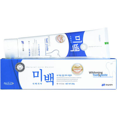 

Niche Korea imported authentic white toothpaste mint flavor 120g