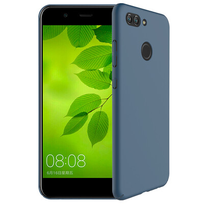 

Yomo Huawei Nova2 плюс телефона оболочка телефона случае кожа чувствовать полный темно-синюю окантовку Жесткого чехла